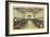 Los Angeles, California - Union Station Interior View of Waiting Room-Lantern Press-Framed Art Print