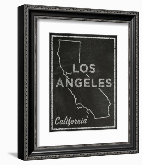 Los Angeles, California-John Golden-Framed Art Print