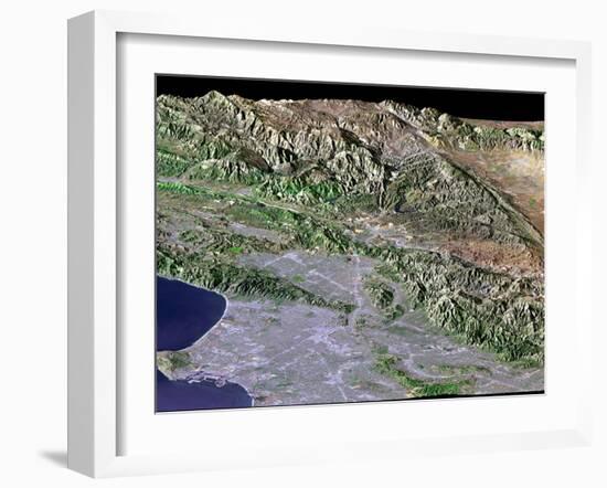 Los Angeles, California-Stocktrek Images-Framed Photographic Print