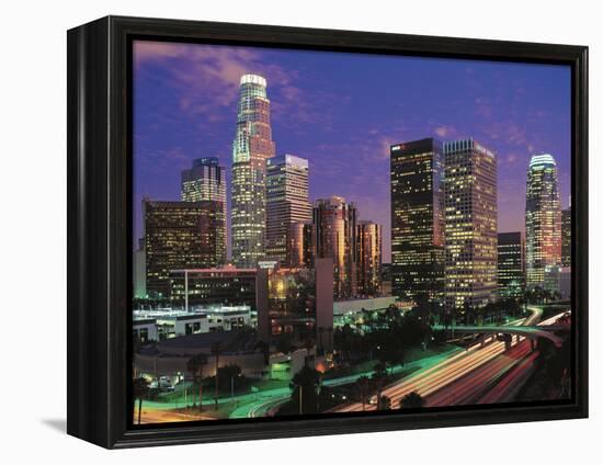 Los Angeles, California-Jerry Driendl-Framed Premier Image Canvas