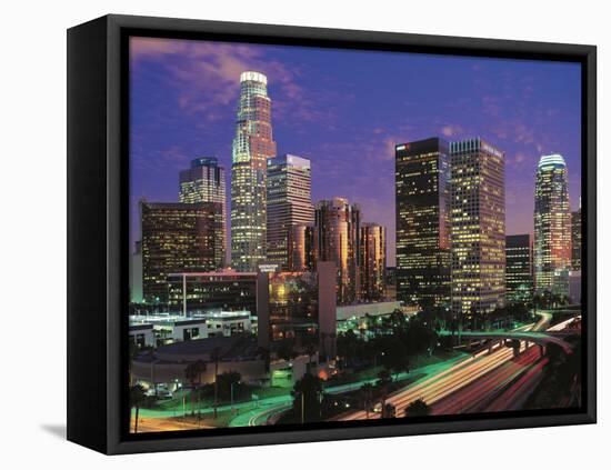 Los Angeles, California-Jerry Driendl-Framed Premier Image Canvas
