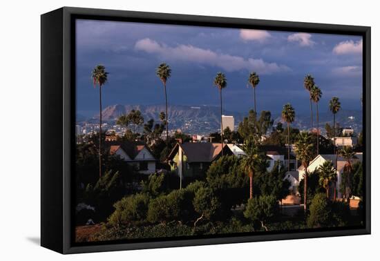 Los Angeles, California-Larry Brownstein-Framed Premier Image Canvas