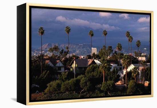 Los Angeles, California-Larry Brownstein-Framed Premier Image Canvas