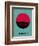 Los Angeles Circle Poster 1-NaxArt-Framed Art Print