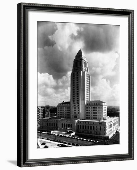 Los Angeles City Hall-null-Framed Photographic Print