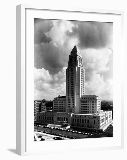 Los Angeles City Hall-null-Framed Photographic Print