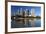 Los Angeles City Skyline-rebelml-Framed Photographic Print