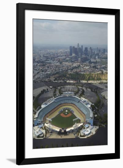 Los Angeles, Dodger Stadium, Home of the Los Angeles Dodgers-David Wall-Framed Photographic Print