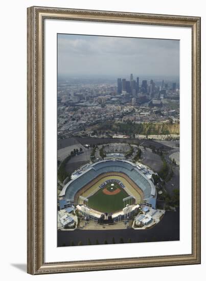 Los Angeles, Dodger Stadium, Home of the Los Angeles Dodgers-David Wall-Framed Photographic Print