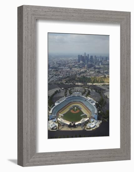 Los Angeles, Dodger Stadium, Home of the Los Angeles Dodgers-David Wall-Framed Photographic Print