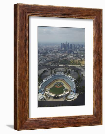Los Angeles, Dodger Stadium, Home of the Los Angeles Dodgers-David Wall-Framed Photographic Print
