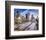 Los Angeles Downtown Cityscape-null-Framed Art Print