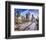 Los Angeles Downtown Cityscape-null-Framed Art Print