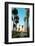 Los Angeles Downtown Park View with Palm Trees.-Songquan Deng-Framed Photographic Print