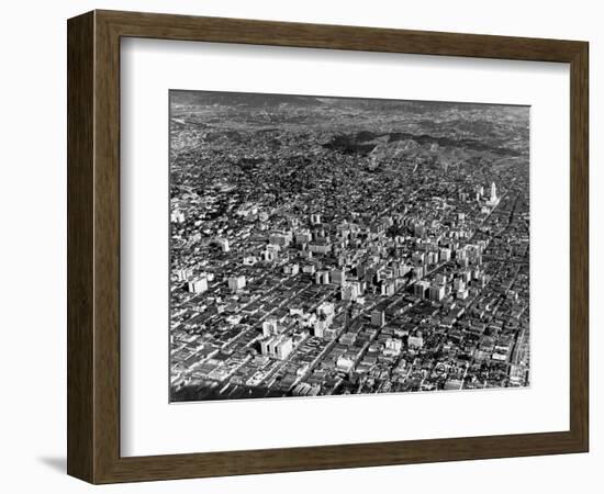 Los Angeles in 1928-null-Framed Photographic Print