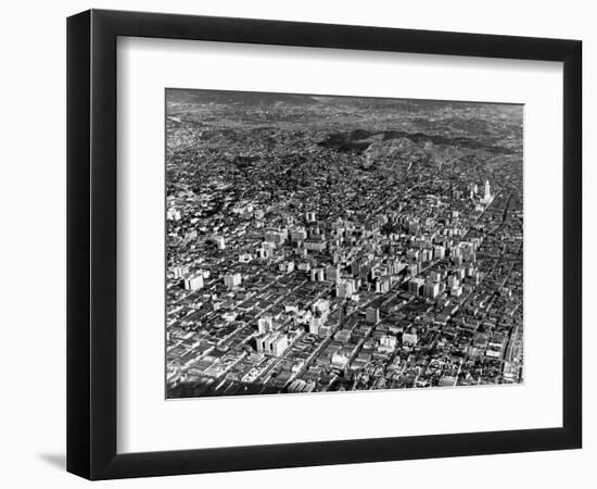 Los Angeles in 1928-null-Framed Photographic Print