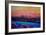 Los Angeles Infinity Skyline with Infinite View Pool-Markus Bleichner-Framed Art Print