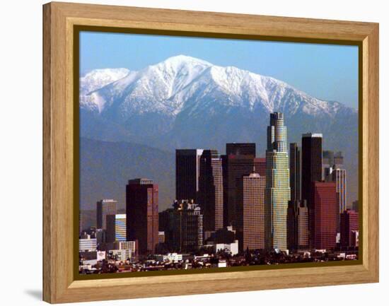 Los Angeles Mount Baldy-Nick Ut-Framed Premier Image Canvas