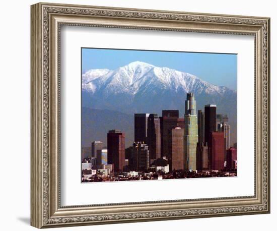Los Angeles Mount Baldy-Nick Ut-Framed Photographic Print