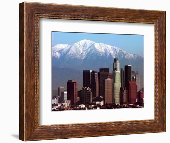 Los Angeles Mount Baldy-Nick Ut-Framed Photographic Print