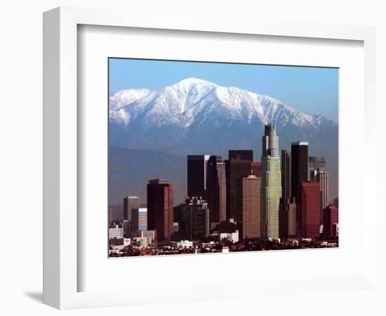 Los Angeles Mount Baldy-Nick Ut-Framed Photographic Print