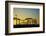 Los Angeles, Santa Monica, Roller Coaster at Sunset, Pacific Park-David Wall-Framed Photographic Print