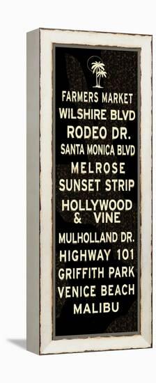 Los Angeles Sign-null-Framed Stretched Canvas