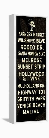 Los Angeles Sign-null-Framed Stretched Canvas