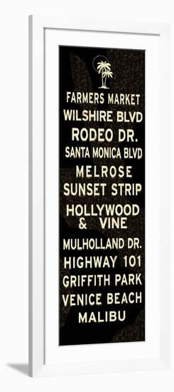 Los Angeles Sign-null-Framed Art Print