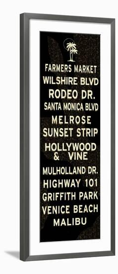 Los Angeles Sign-null-Framed Art Print