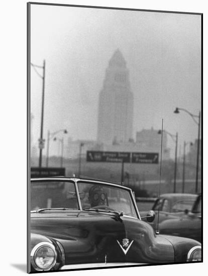 Los Angeles Smog-Allan Grant-Mounted Photographic Print
