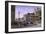 Los Angeles: Temple & Broadway-Stanton Manolakas-Framed Giclee Print