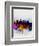 Los Angeles Watercolor Skyline 2-NaxArt-Framed Art Print
