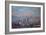 Los Angeles with Sierra Nevada-Markus Bleichner-Framed Art Print