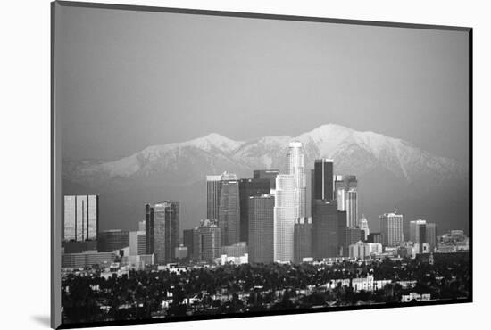 Los Angeles-null-Mounted Premium Giclee Print