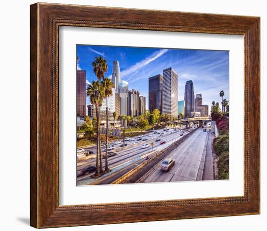 Los Angeles-null-Framed Art Print