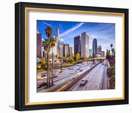 Los Angeles-null-Framed Art Print