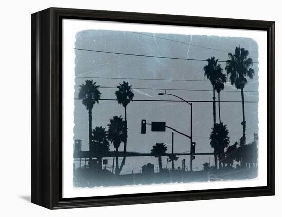 Los Angeles-NaxArt-Framed Stretched Canvas