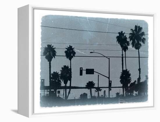 Los Angeles-NaxArt-Framed Stretched Canvas