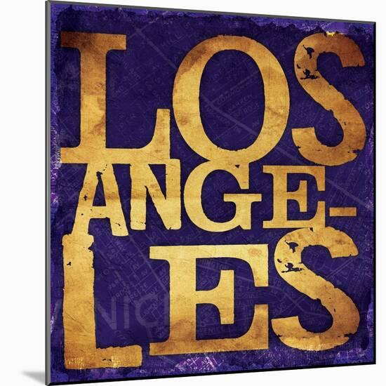 Los Angeles-Jace Grey-Mounted Art Print