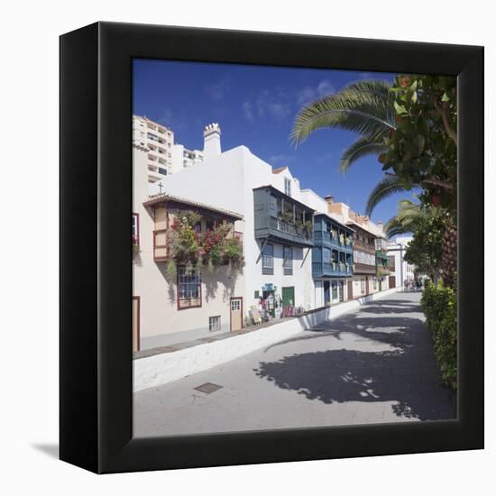 Los Balcones, Avenida Maritima, Canary Islands-Markus Lange-Framed Premier Image Canvas