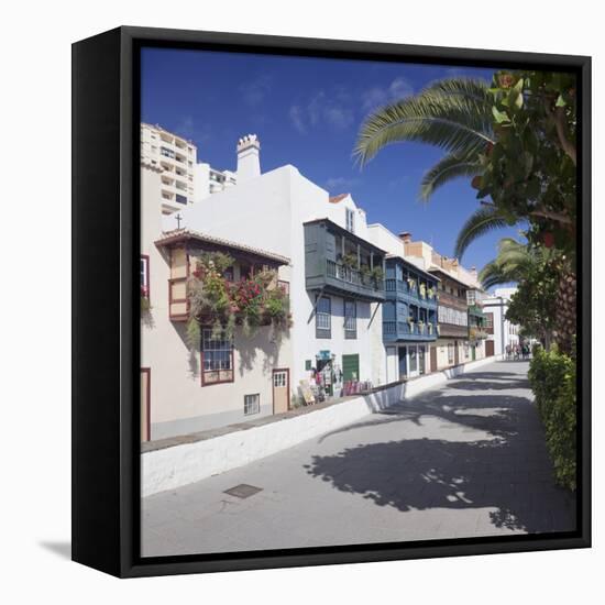 Los Balcones, Avenida Maritima, Canary Islands-Markus Lange-Framed Premier Image Canvas