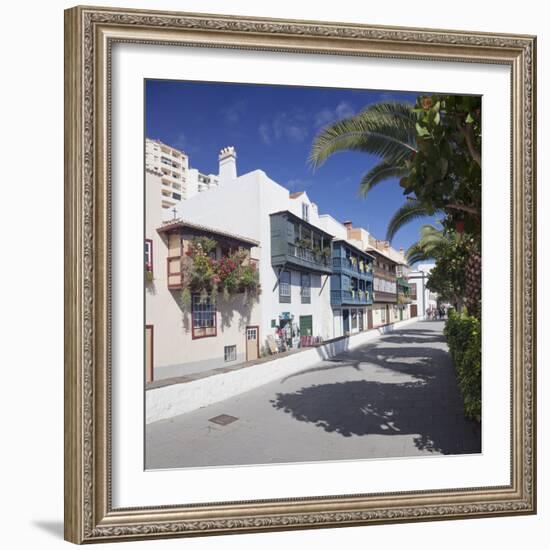 Los Balcones, Avenida Maritima, Canary Islands-Markus Lange-Framed Photographic Print