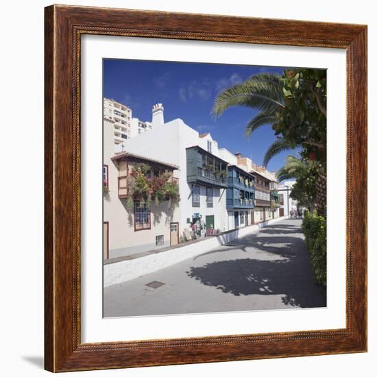 Los Balcones, Avenida Maritima, Canary Islands-Markus Lange-Framed Photographic Print
