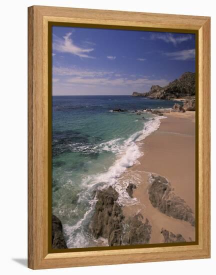 Los Cabos Beach, Cabo San Lucas, Mexico-Walter Bibikow-Framed Premier Image Canvas