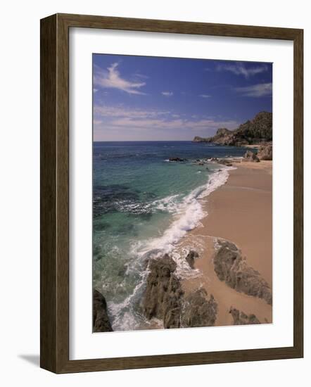 Los Cabos Beach, Cabo San Lucas, Mexico-Walter Bibikow-Framed Photographic Print