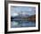 Los Cuernos Del Paine Seen across Lake Pehoe-Alex Saberi-Framed Photographic Print