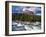 Los Cuernos Mountains and Rio Frances, Patagonia, Chile-Matthew Williams-Ellis-Framed Photographic Print