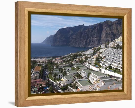 Los Gigantes, Tenerife, Canary Islands, Spain, Atlantic, Europe-Hans Peter Merten-Framed Premier Image Canvas