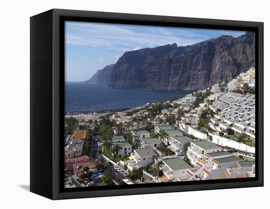 Los Gigantes, Tenerife, Canary Islands, Spain, Atlantic, Europe-Hans Peter Merten-Framed Premier Image Canvas